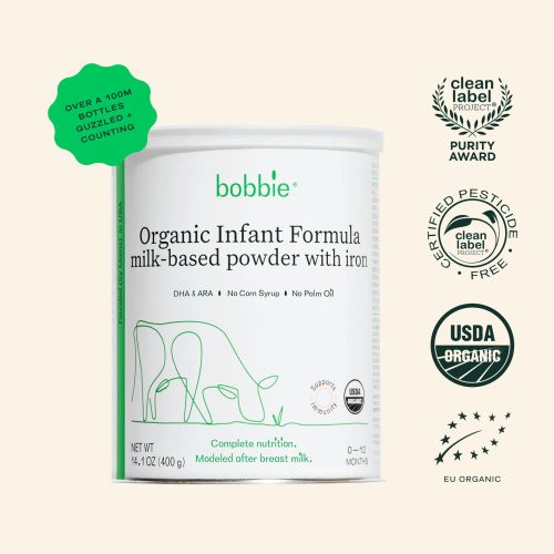 Bobbie Organic Infant Formula - ($24 per can)